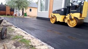 Асфальтирование частного двора