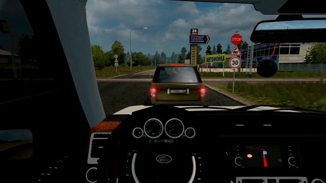 ПУТЕШЕСТВИЕ ПО РОССИИ! - ПЕРЕСЕКЛИ ГРАНИЦУ! МЫ В ОРЛЕ! | EURO TRUCK SIMULATOR 2 #2 смотреть онлайн