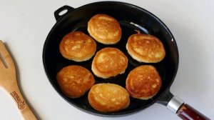 Тыквенные оладьи на молоке