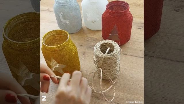 3 Idee per riciclare vecchi barattoli di vetro per Natale ? смотреть онлайн