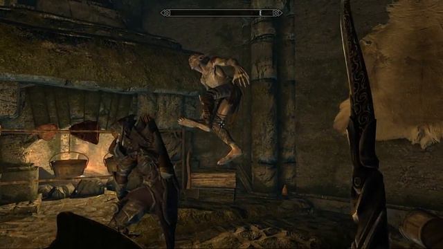 Skyrim - Falmer floating glitch смотреть онлайн