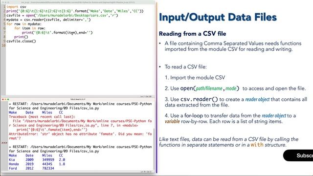 How to Read/Write CSV Files in Python (Download Example and Code Files)