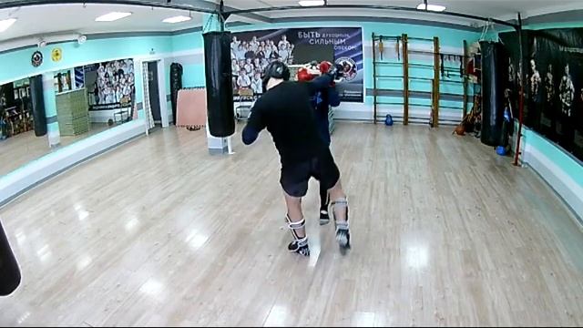 Тренировка. Работа в паре. Тайский бокс Muay Thai Uralcoach город Первоуральск смотреть онлайн