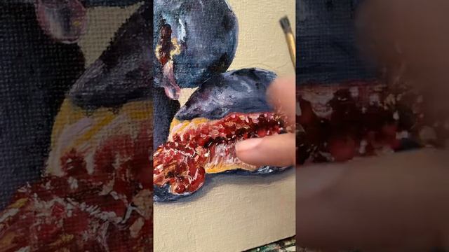 Be your own Bob Ross: Painting a fig with acrylic