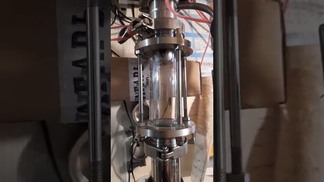 Распределитель флегмы из стаканчика.
