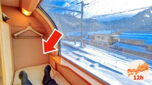Путешествие на поезде в Японии, АСМР/ 12 часов на поезде из Токио