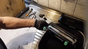 Очистка бункера с отработкой kyocera FS-1035MFP
