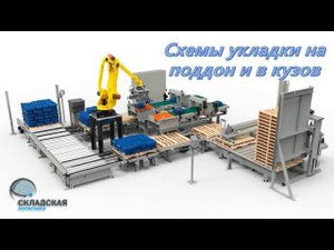 Схемы укладки товара. Что дают? Для чего нужны? Особенности укладки товара на поддон и в кузов