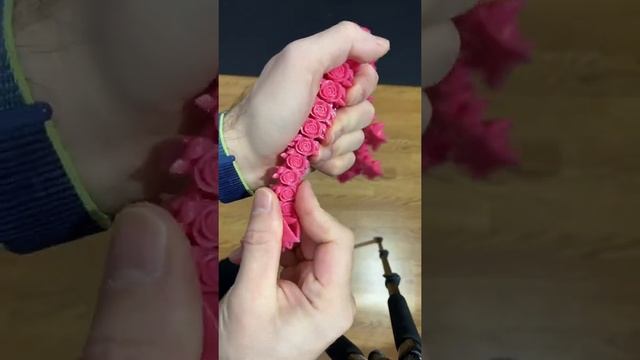 3D printed rose dragon asmr