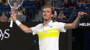 Российский теннисист Даниил Медведев впервые в карьере в финале Открытого чемпионата Австралии