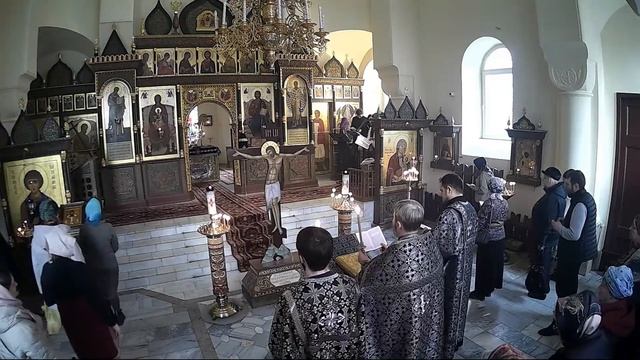 12.03.23 Вечерня с чинопоследованием Пассии.