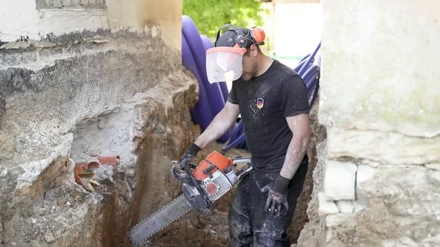 Motorsäge VS. Stahlbeton - Die Stihl GS 461 an ihren Grenzen!? смотреть онлайн