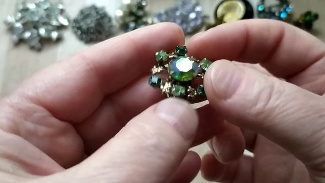 161. Распаковка лота с винтажным ломом. Weiss, Candor, Trifari crown, Ledo. смотреть онлайн