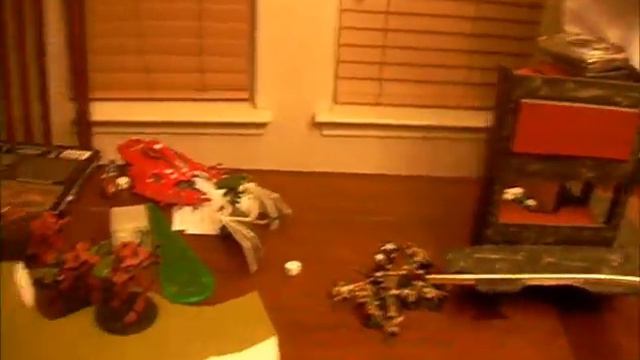 Warhammer 40k New Tyranids vs. Eldar - Battle report смотреть онлайн