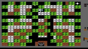 2DDK's Battlesity (Battle city mod) (NES, 1985) Уровень 9