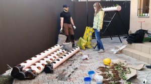 Семейка Джаламаги - Клумба для клубники своими руками.