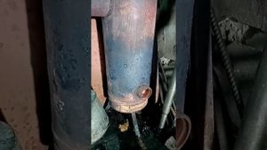 запуск печи на отработке с наддувом