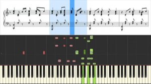 ZAZ Je Veux Piano Tutorial Instrumental Cover