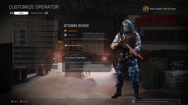 STITCH STORM DIVER SKIN GLITCHED!!!!! (CAN'T BE UNLOCK) WARZONE AND COLD WAR смотреть онлайн