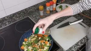 Готовим овощную паэлью (paella)