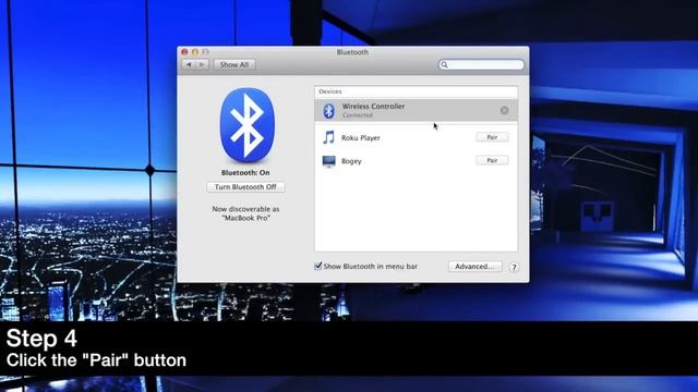 How to Connect a PS4 Controller to a Mac via Bluetooth смотреть онлайн