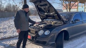 Газ на Bentley Continental 6.0