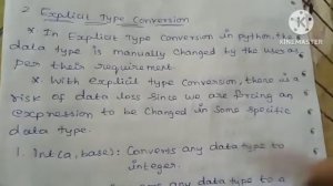 Type conversion in python | python in tamil #sscomputerstudies , #typeconversion, #python, #videos