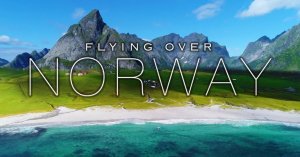 FLYING OVER NORWAY