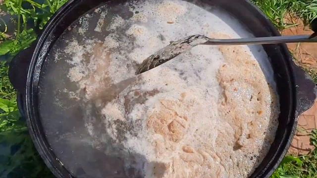 Борщ в казане смотреть онлайн