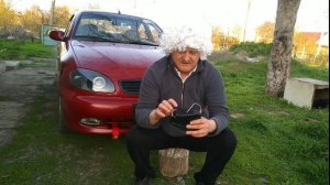 Светодиодные противотуманки на 4 линзы в Ланос. Lavita LA HY-276B LED.