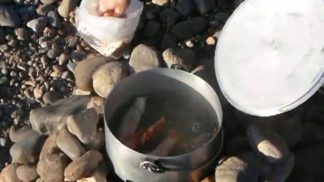 Кольский полуостров. Дальневосточный краб… Берег Баренцева моря . смотреть онлайн