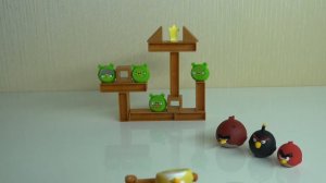 Angry Birds Mattel part 1 / Angry Birds vs Bad Piggies / Энгри Бердс новые серии / SanSanychTV