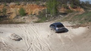 Спонтанный OFF ROAD Subaru Impreza и НИВА в песочным плену