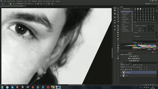 Реставрация Старого фото #Photoshop смотреть онлайн