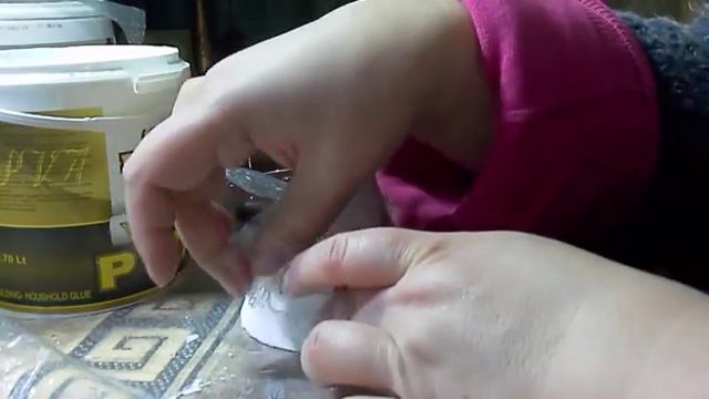 Колокольчик на елку своими руками. Декупаж елочных игрушек мастер-класс. смотреть онлайн