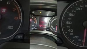 Как Проверить уровень масло в двигателе FTSI 1.8 AUDI A4,электроный щуп