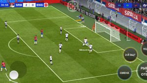 Англия Сербия евро24 Fc mobile