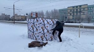 Палатка зимняя хантер 300х300