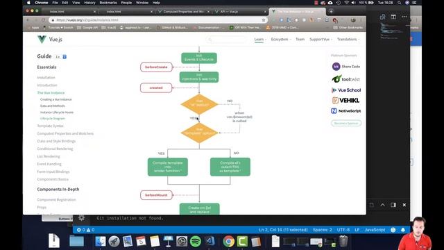 VueJS | Level 2-20: vue instance lifecycles