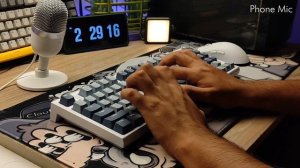 Attack Shark K86 - Blue Whale Switches Sound Test