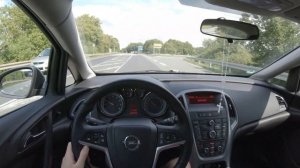 Opel Astra J 1.6 (2015) - Autobahn Top Speed/ Acceleration / Test Drive POV