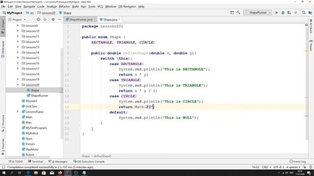 Java - урок 20.1 (Перечисления в Джава - Enum) смотреть онлайн