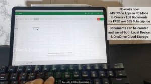 Mi Pad 5 w/ Microsoft Office - How To Use FREE w/o 365 Subscription | MS Word Excel | Xiaomi Pad 5