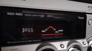 Demonstração display Demo aiwa Nsx-R80