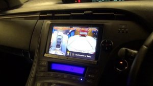 TOYOTA PRIUS 30 установка камер  кругового обзора г.Хабаровск