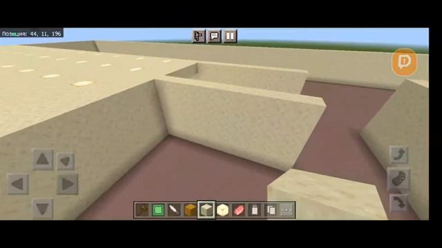 Строю 0 уровень на карте закулисья в Майнкрафте. Стрим смотреть онлайн