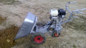 Тачка самоходная думпер ТСМ-1 собственного производства