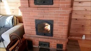 Печь камин с хлебной камерой дер Чикино