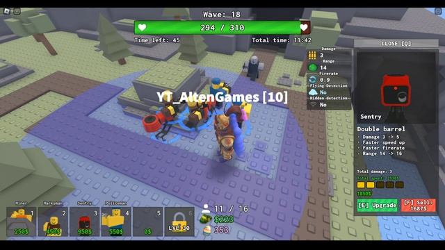 играю в funny tower defense, roblox смотреть онлайн