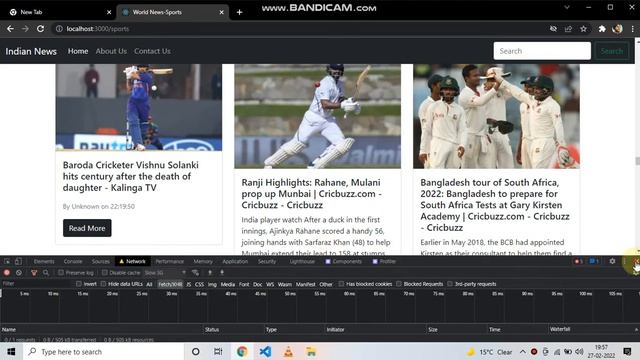 React Projects:News App Using React js and bootstrap for beginners.Reference from #codewithharry.